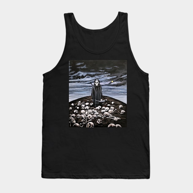 DEATH Tank Top by OLIVER HASSELL